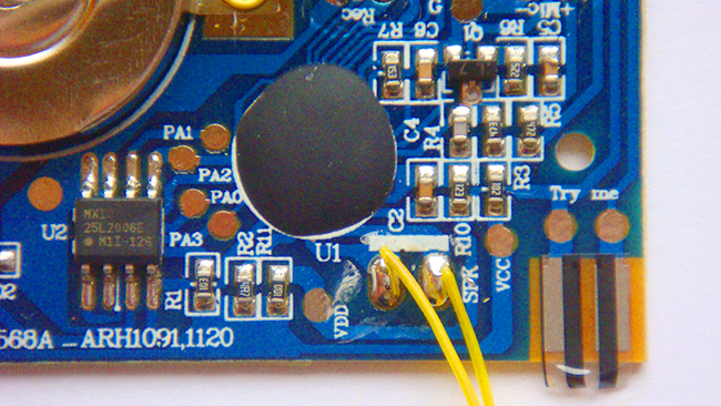 Hallmark Innovations Voice Recorder Card - Hidden IC