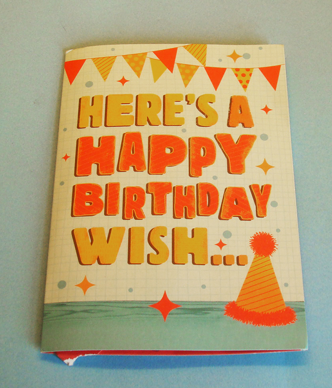 Hallmark Innovations Voice Recorder Card - Front