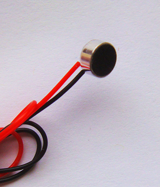 Hallmark Innovations Voice Recorder Card - Mic Upclose