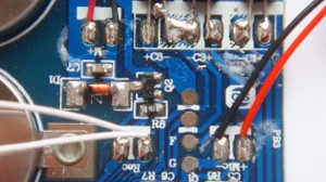 Hallmark Innovations Voice Recorder Card - Up close PCB