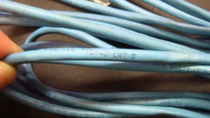 Cat5 Cable Text